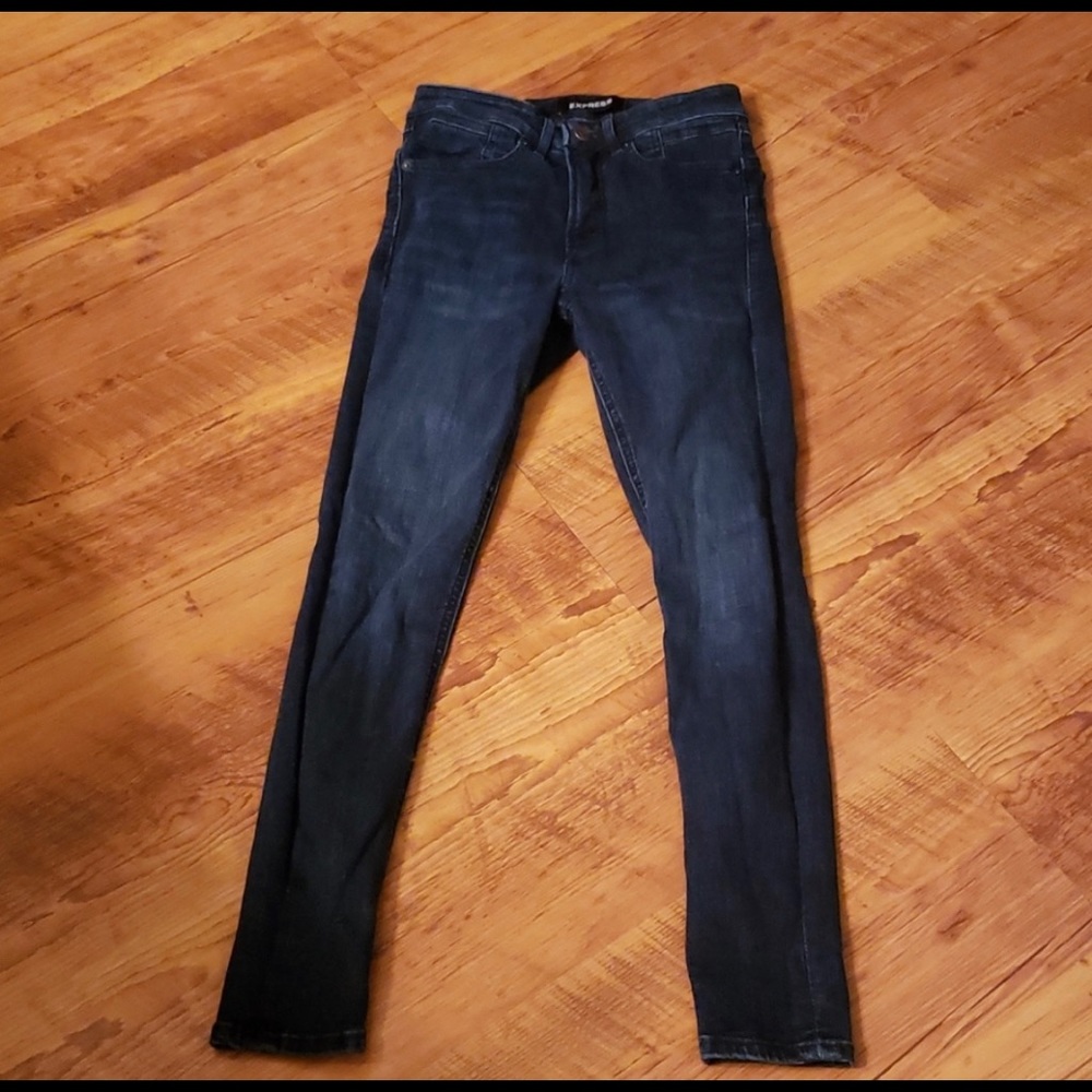 Express Denim Perfect Lift jean leggings